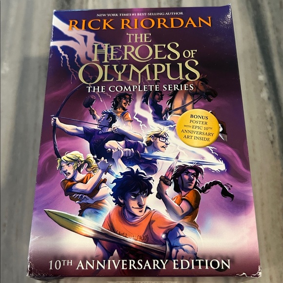 Heroes of Olympus Box Set by Rick Riordan 5 book set - Picture 3 of 4